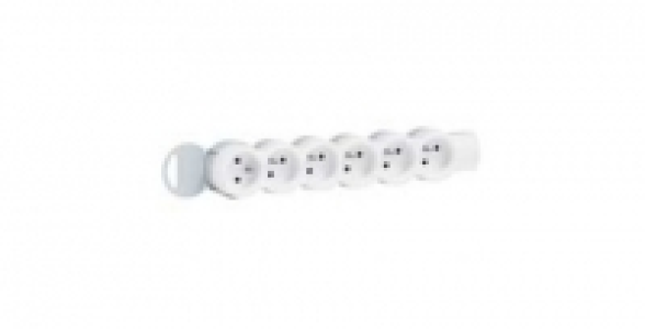 Bricomarche  Rallonge multiprises 6 prises 2 ples+terre LEGRAND sans cordon