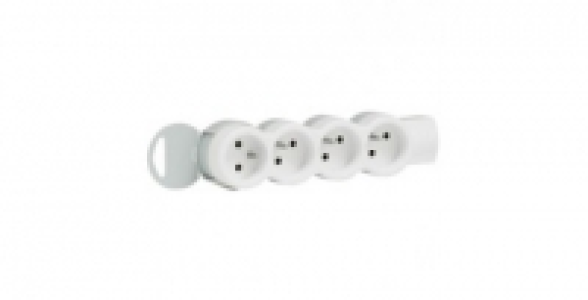 Rallonge multiprises 4 prises 2 ples+terre LEGRAND sans cordon 8.26 €