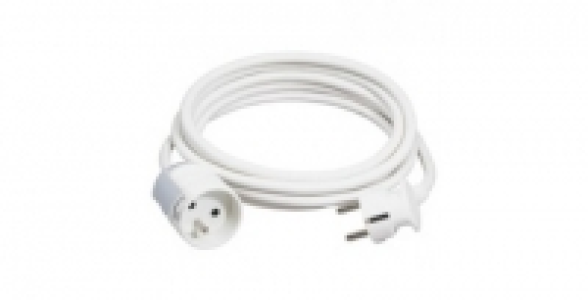 Rallonge plastique Blanche 2P+T LEGRAND 5 ml avec systme daccroche 20.66&nbsp;&euro;