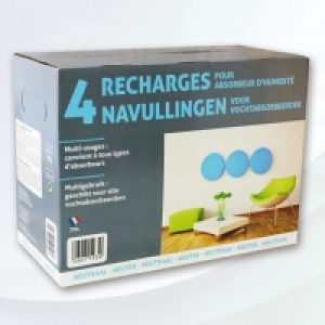 Recharges pour absorbeur dhumidité 5.99 €