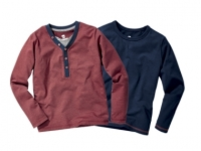 2 tee-shirts manches longues garçon