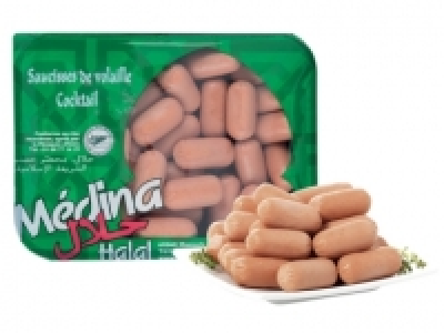Saucisses de volaille cocktail halal1