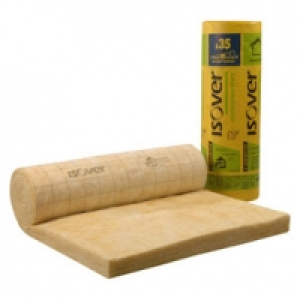 Rouleau laine de verre Isoconfort 35 ép.80mm L.7m 6.03 €