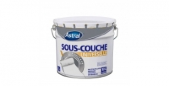 Sous-couche universelle intérieure blanc 10 L ASTRAL