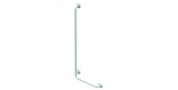 Main courante epoxy blanc en L 120x45cm DLP Série 01200