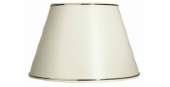 Abat jour forme américaine fixation haute 14 cm velin 9.50 €