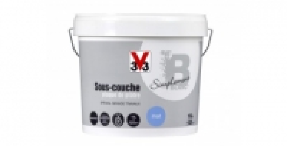 Sous-couche plaque de plâtre blanc 10L V33