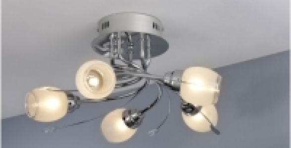 Plafonnier LED avec télécommande