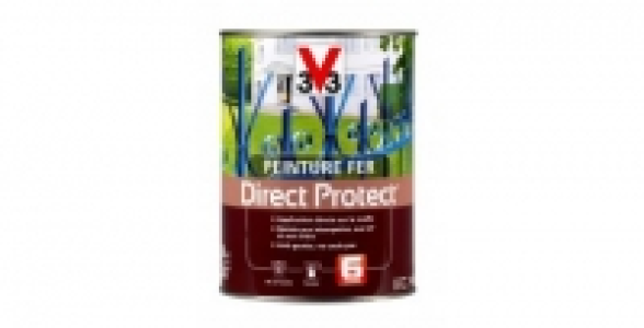 Peinture fer 1,5L blanc brillant V33 Direct Protect