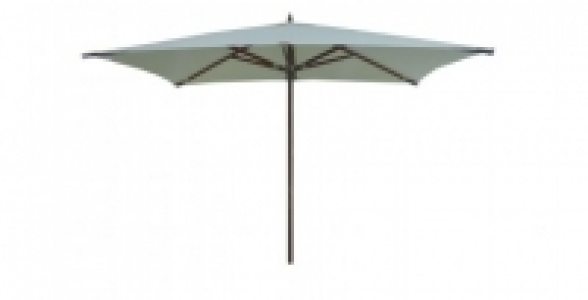 Parasol de luxe bois taupe 2x3m