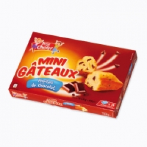 Mini gâteaux aux pépites de chocolat 1.69 €