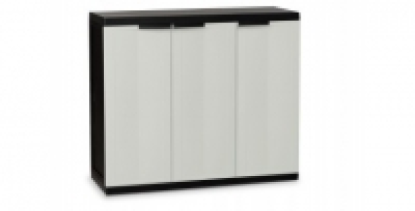 Armoire 3 portes Trend Line S blanc/noir 89.90 €