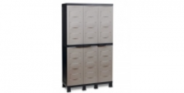 Armoire 3 portes Amibition Line S Toomax gris 129.90 €