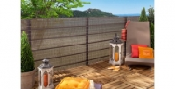 Brise vue 1,50 x 5 m brun foncé 61.90 €
