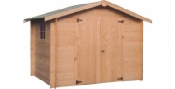 Abri bois masif 19mm DECOR ET JARDIN Milogo