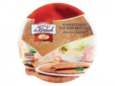 6 galettes de blé noir fraîches1