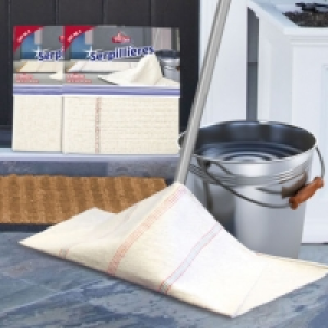 Lot de 2 serpillières 2.99 €