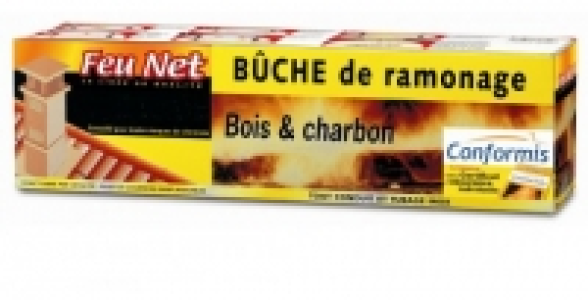 Bûche de ramonage 1,1 kg FEU NET