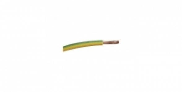 Câble électrique H07VR 6mm² vert/jaune 5m BRICELEC
