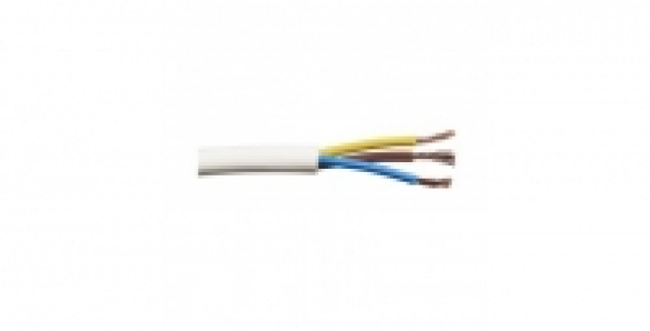 Câble électrique H05VV-F blanc 3G 1,5mm² 5m BRICELEC 6.10 €