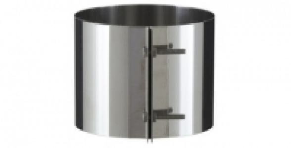 Raccord pour tube aluminium flexible D.80