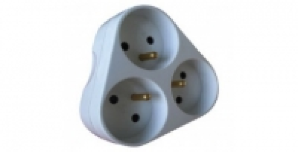 Triplité 3x 10/16A triangulaire