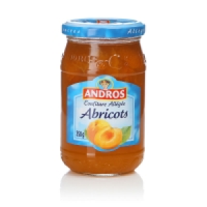 Andros  Confiture allégée abricots 350g