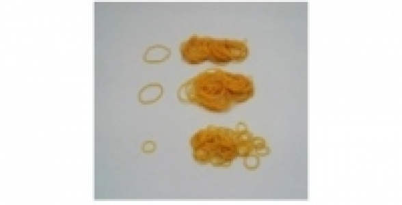 Assortiment &eacute;lastiques bracelets assortis 60 g.