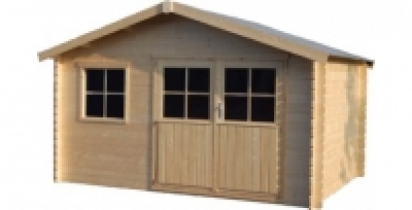 Abri bois ep28mm 9,38m2