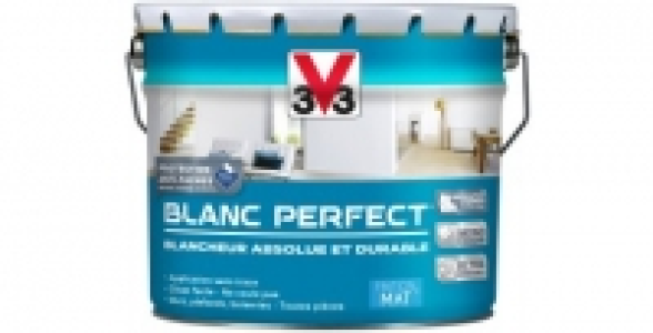 Peinture blanc perfect mat 10 L V33