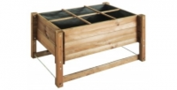 Carré potager R-GO avec tasseaux 6 cases 132 L 95.20 €