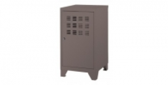 Rangement porte taupe pieds + 1 étagère