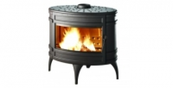 Poêle à bois en fonte 12kw INVICTA Mandor