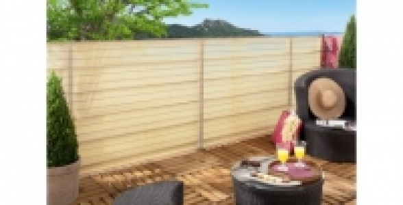 Brise vue 1,50 x 5 m beige clair