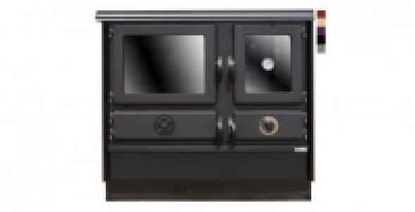 Cuisinière à bois ARTWOOD Thermo Magnum Noir 14 kw sortie à gauche