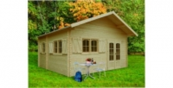 Abri de jardin en bois avec mezzanine 23,20 m² Week End