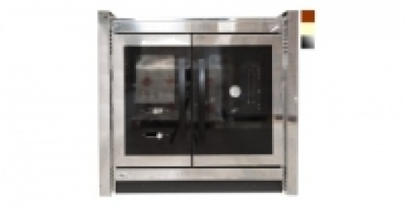 Cuisini&egrave;re &agrave; bois ARTWOOD By MBS Strong 10 Kw inox/inox sortie &agrave; droit