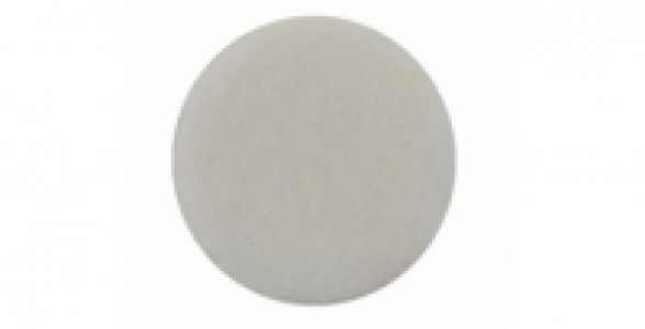 12 pastilles agrippantes adh&eacute;sives blanc D. 19 mm.