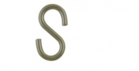 6 esses égales ouvertes acier inoxydable D. 4 mm. 4.86 €