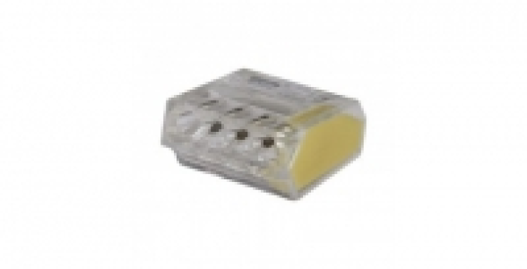 4 bornes rapides 4 fils ø 1 à 2,5 mm 24a 450v~ 2.45 €