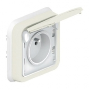 Mécanisme prise 2P+T Plexo blanc 9.95 €