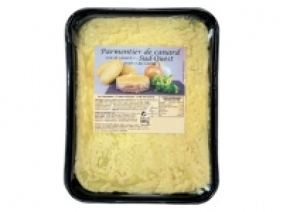 Parmentier de canard gratin&eacute; au cantal