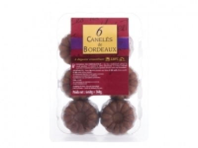 6 canelés de Bordeaux 2.49 €