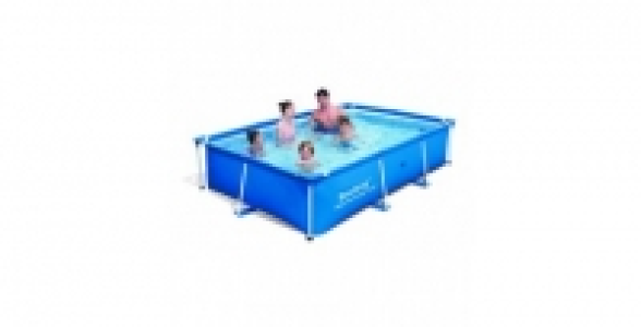 Piscine rectangulaire bleue Deluxe Splash BESTWAY 259 x 170 x 61 cm