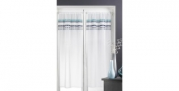 Vitrage Grimaud 70 x 160 Bleu