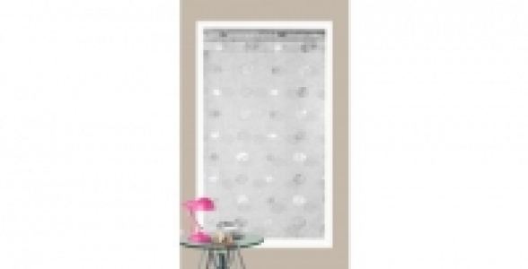 Vitrage Luna 80 x 210 Blanc