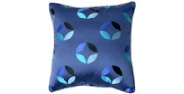 Coussin tamaris 40 x 40 Bleu