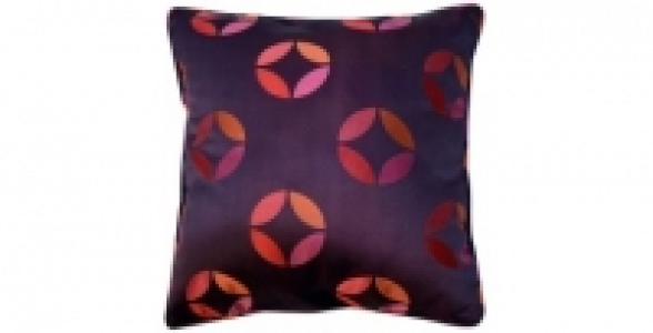 Coussin tamaris 40 x 40 Prune