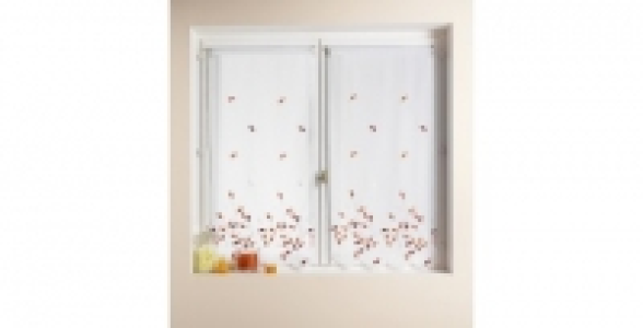 Vitrage Fiona 60 x 120 Mandarine