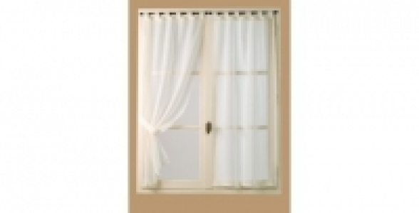 Vitrage Nature 45 x 130 Ivoire